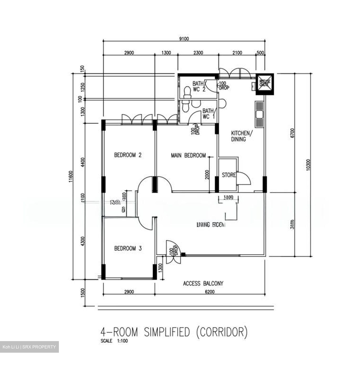 Blk 332 Serangoon Avenue 3 (Serangoon), HDB 4 Rooms #584459221